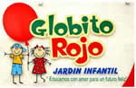 Escudo de JARDIN INFANTIL GLOBITO ROJO
