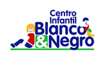 Escudo de CENTRO INFANTIL BLANCO Y NEGRO